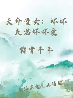 天命貴女：壞壞夫君壞壞愛