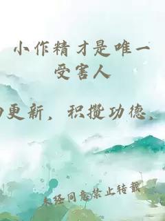 小作精才是唯一受害人